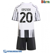 Fotballdrakt Barn Juventus Lois Openda #20 Hjemmedraktsett 2025-26 Kortermet (+ Korte bukser)